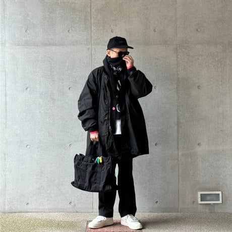 Kid Mohair Cardigan "Black Pink"
