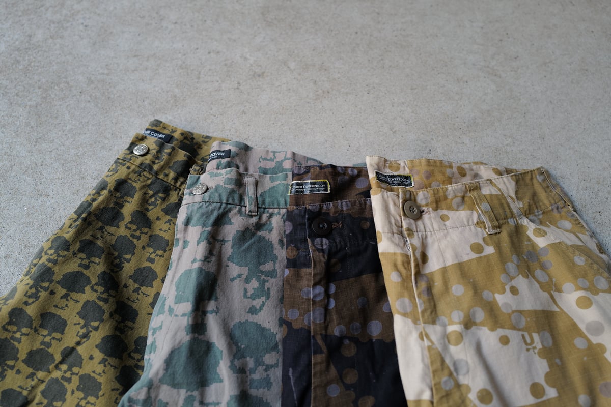 00SS アンダーカバー ダブルタップス ナイロンショーツ ミリタリー カモ 00SS アンダーカバー ダブルタップス ナイロンショーツ