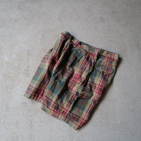 [W36] POLO  CARGO SHORTS 2tuck_80-90s vintage