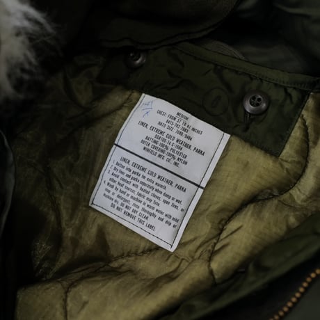 ［M］m65 parka_fullset_1970's_deadstock_no.12