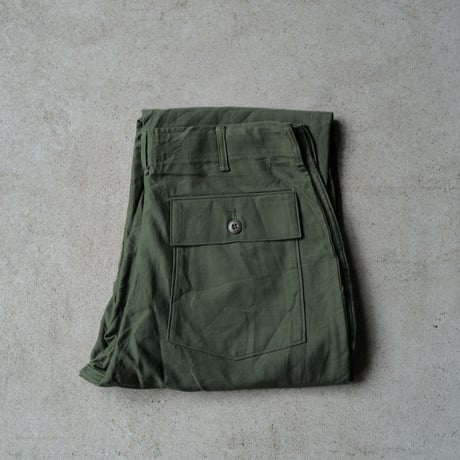 ［36×31］USARMY OG-107 Trousers_deadstock_Mismatched belt loops type_no.37
