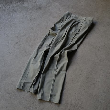 [W34 L35] VINTAGE POLO CHINO 2tuck Pants_Military Color_no.2
