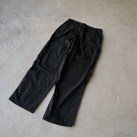 [W32 L30] Super Black_VINTAGE POLO CHINO 2tuck Pants_no.13