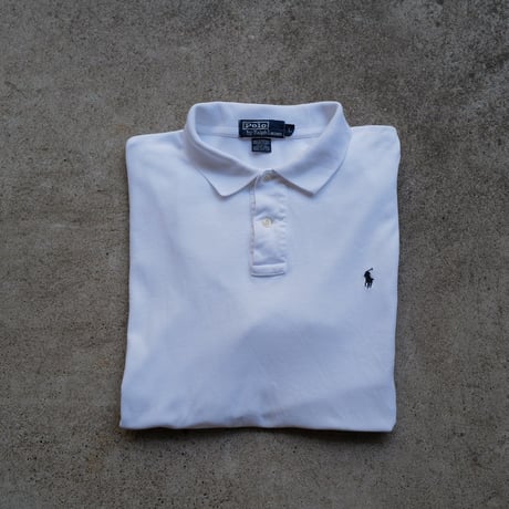 ［L］POLO SHIRT_MADE IN USA_80-90s vintage_no.3