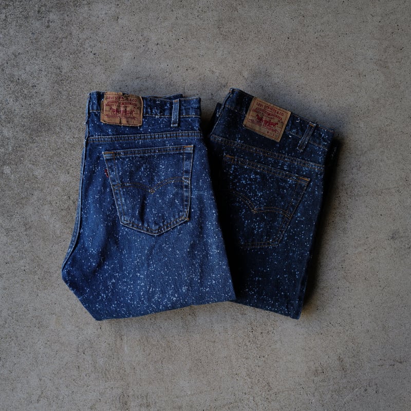 W37 L34] Levi's 550_GALACTIC WASH_80s_no.1 | a