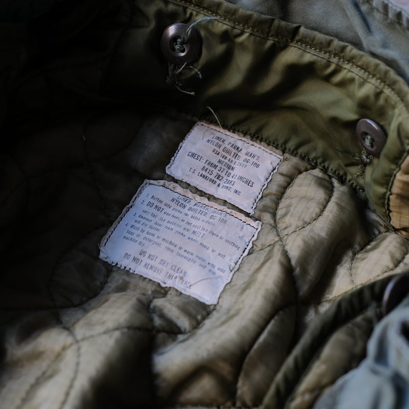 anytee購入 m65 モッズ 最初期deadstock 68年アルミジッパー