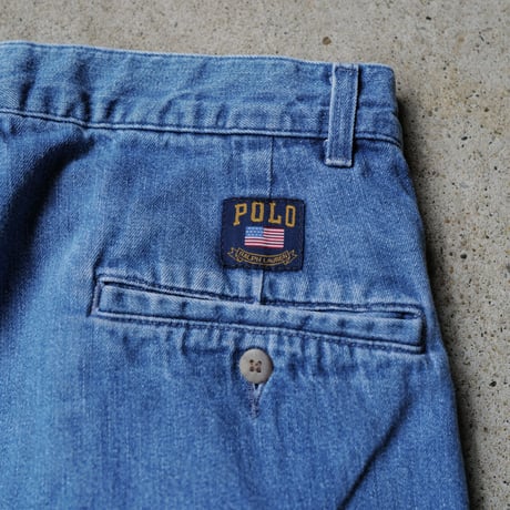 [W32] POLO DENIM 2tuck shorts_by Ralph Lauren_no.3