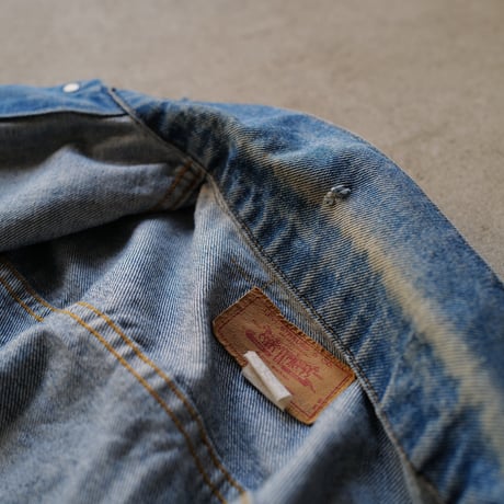 4/3 23時発売 [44 LONG] Denim Jacket_Levi's USA