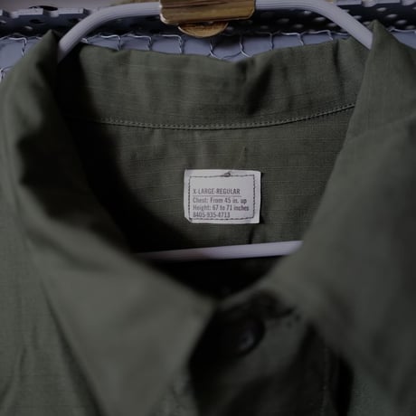 ［XL-Regular］USARMY Jungle Fatigue Jacket 5th “Two-Tone Detail”_deadstock