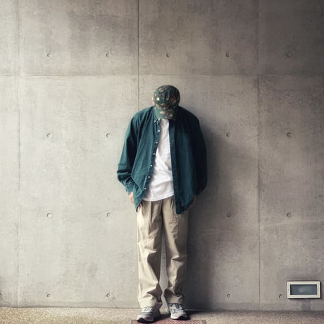 ［XL］PIGMENT DYED SHIRT_J.CREW _80-90s vintage_no.12