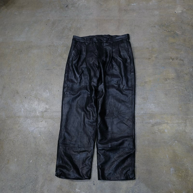 Fragments of Vintage Leather_Officer Pants | an