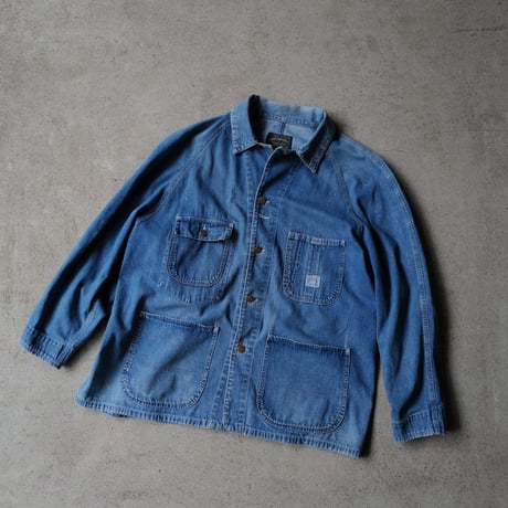 ［XL］POLO COUNTRY Denim Coverall _80s vintage
