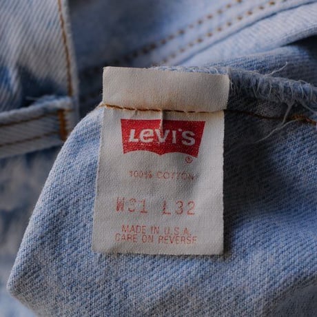 ［W31 L32］Levi's 501 Acid Wash Blue
