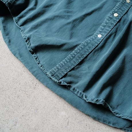 ［XL］PIGMENT DYED SHIRT_J.CREW _80-90s vintage_no.12