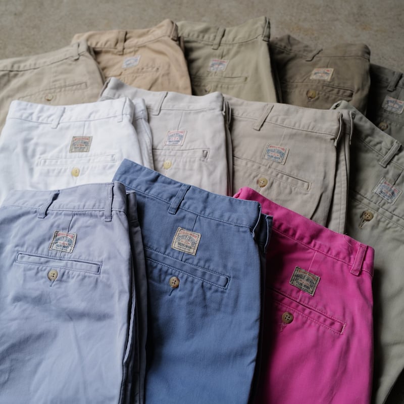 W34] POLO CHINO 2tuck shorts_made in USA_80-90