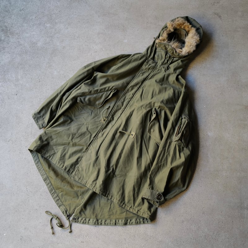 HAND PRINT\"Militaly Parka ヌード　モッズコート f73df3fea80c72e9ab9464fa943804
