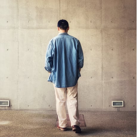 ［XL］BIG SHIRT by Ralph Lauren_denim_90s vintage_no.2