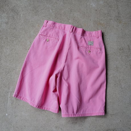[W32] POLO CHINO SHORTS 2tuck_80-90s vintage_no.8