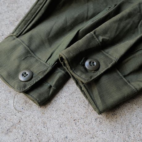 ［XL (16 1/2)］USARMY Olive Green Shirts_deadstock_no.14