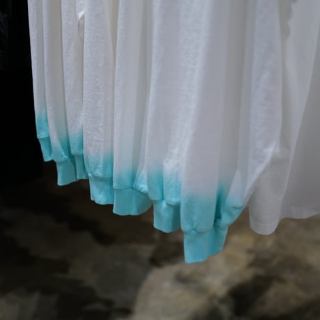 9月26日再販 [anytee classics] Dip Dyed Long Tee_Mint