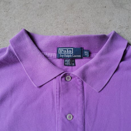 ［3XL］POLO SHIRT_MADE IN USA_80-90s vintage_no.32