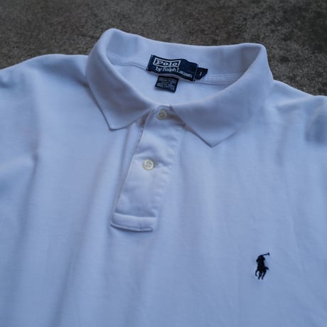 ［L］POLO SHIRT_MADE IN USA_80-90s vintage_no.3