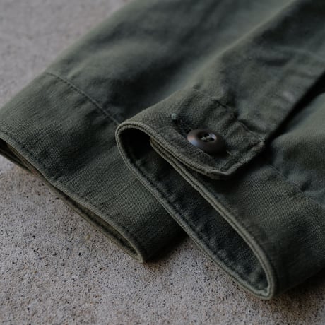 ［XXL (17 1/2) ］USARMY Olive Green Shirts_no.11