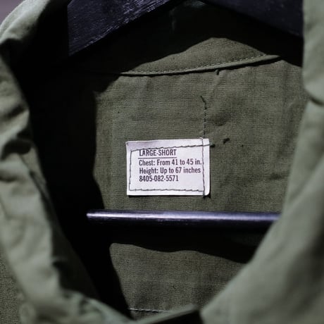 ［L-Short］Jungle Fatigue Jacket_3rd_deadstock_店頭でも販売