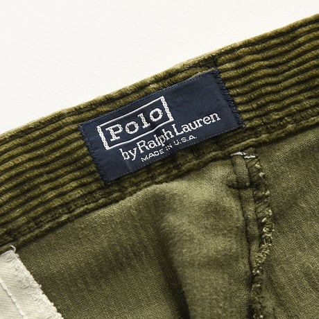[W36 L29] POLO CORDUROY 2TUCK PANTS_80-90s vintage_no.151