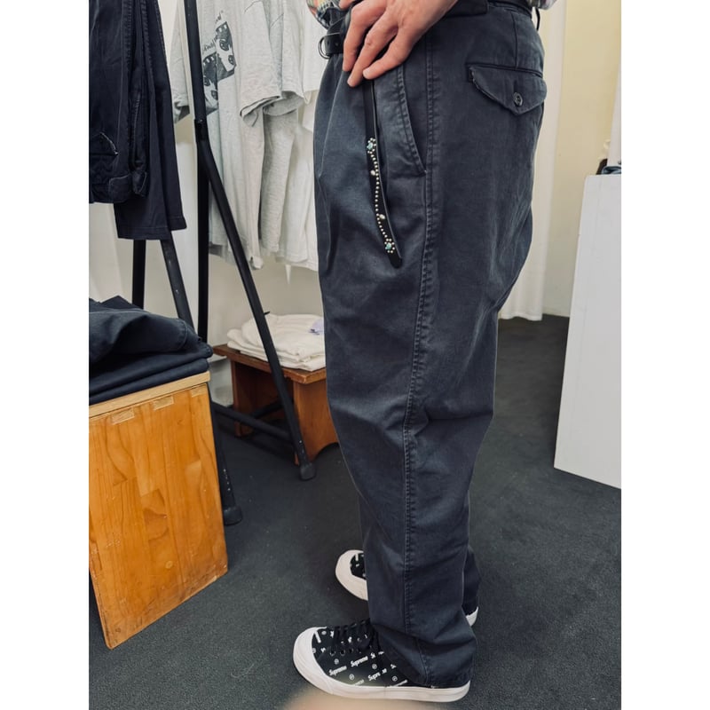 anytee classics] Officer Pants_Faded Black | a