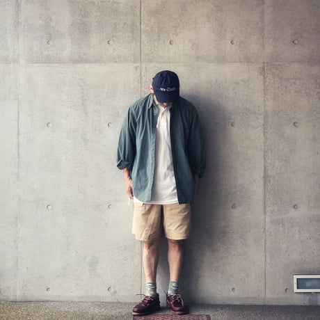 [W38] POLO CHINO 2tuck shorts_made in USA_80-90s vintage_no.38