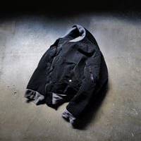 "Super Black" Shrink MA-1_Lavender Rib_no.4