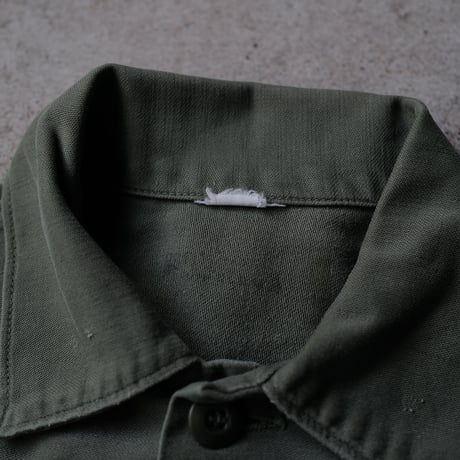 ［L (15 1/2)］USAMC Olive Green Shirts_Cotton100_no.4