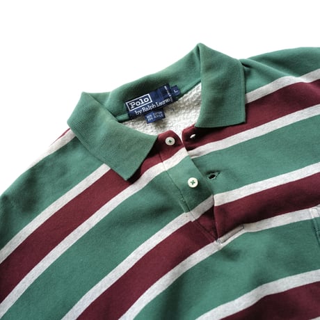 ［L］Big Polo_90s vintage_polo shirt