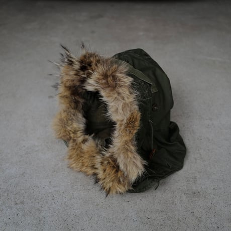 ［Free size］m51_first model_coyote fur hood_no.3