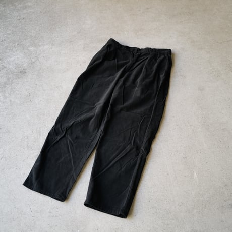 [W34 L30] Super Black_VINTAGE POLO CHINO 2tuck Pants_no.14