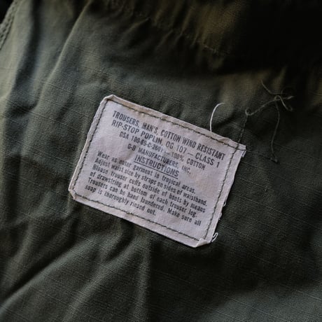 ［L-Short］USARMY Jungle Fatigue Pants_4th_no.8