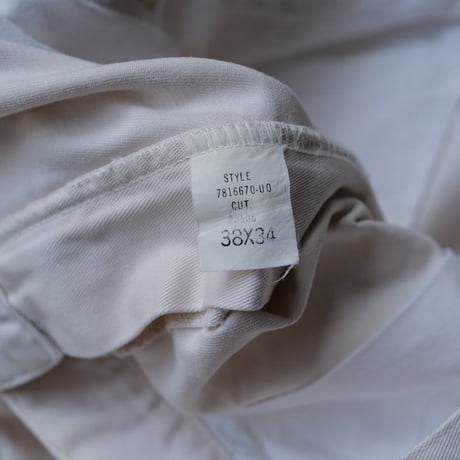 [W38 L31] POLO CHINO 2tuck PANTS_90s vintage_no.5