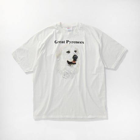 ［XL］Dog Tee_90s vintage_made in Mexico (fablic USA)