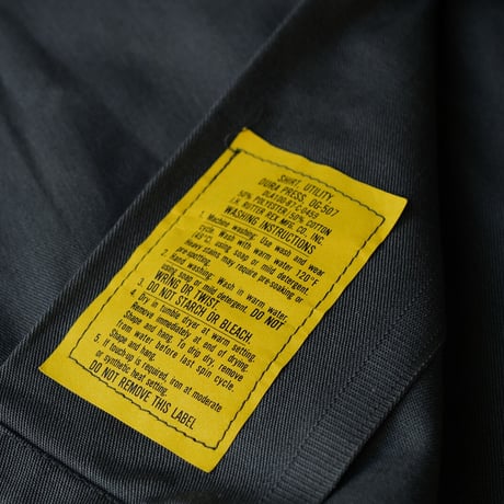 ［16 1/2 XL fit］USARMY Olive Green "BIG" Shirt_deadstock_no.5