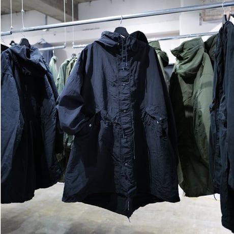 ［L］Super Black_usarmy nylon parka