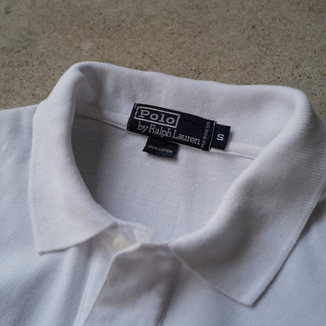 ［S (fit like L)］BIG POLO_MADE IN USA_80-90s vintage_no.14