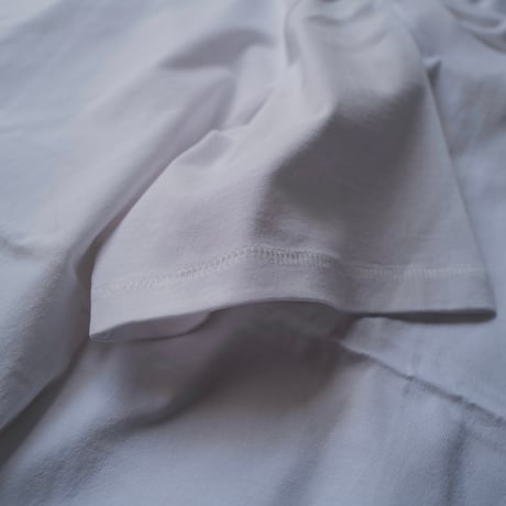 [anytee classics] Handmade Single Stitch Tee_White