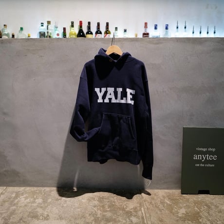 Yale University Reverse Weave Hoodie 80s