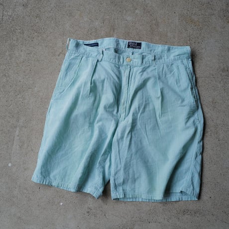 [W35] USA POLO SHORTS 2tuck_80s vintage