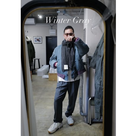 [anytee classics] Officer Pants_Flannel Stripe