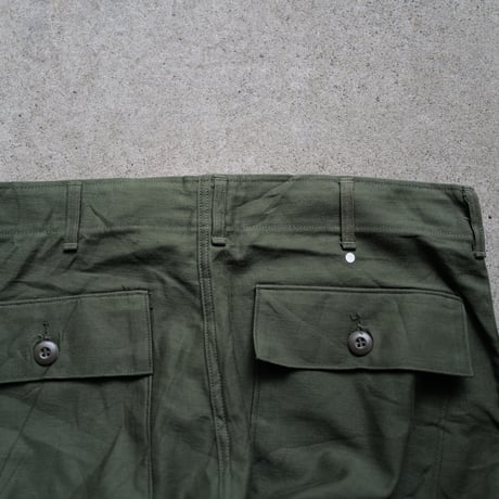 ［36×31］USARMY OG-107 Trousers_deadstock_Mismatched belt loops type_no.37