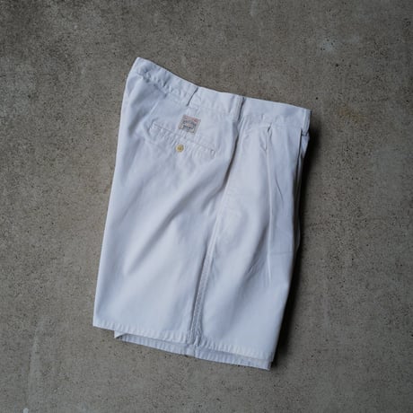 [W38] POLO CHINO SHORTS 2tuck_80-90s vintage_no.29