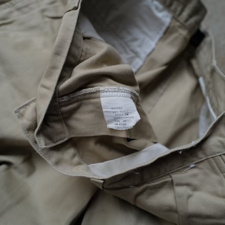 [W38 L30] POLO CHINO 2tuck_MADE IN USA_80-90s vintage_no.1