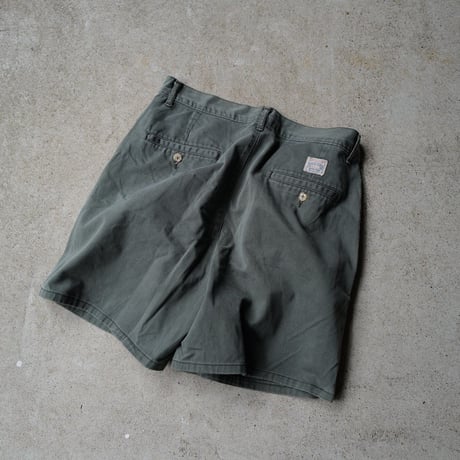 [W31] POLO CHINO SHORTS 2tuck_80-90s vintage_no.1